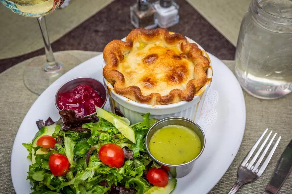 Heather’s handmade savory pot pie